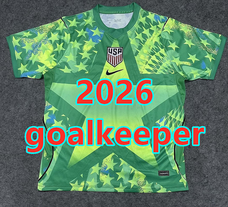 United States Goalkeeper Fans Version Jersey S-4XL