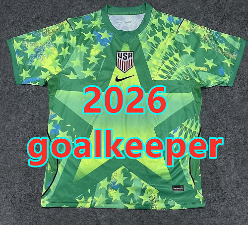 United States Goalkeeper Fans Version Jersey S-4XL