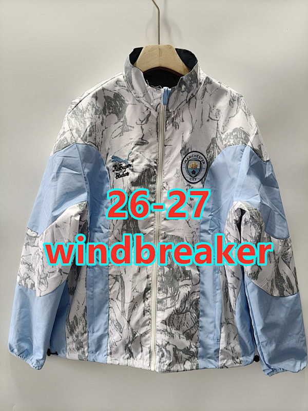 26-27 Manchester City Reversible Windbreaker S-2XL