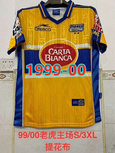 Tigres Uanl Home Retro Jersey S-3XL