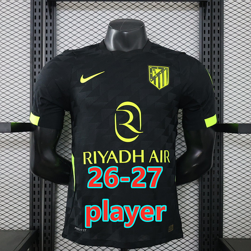 26-27 Atletico Madrid Away Player Version Jersey S-3XL