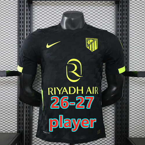 26-27 Atletico Madrid Away Player Version Jersey S-3XL