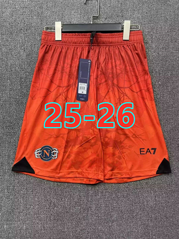 25-26 Napoli Special Fans Version Shorts S-2XL