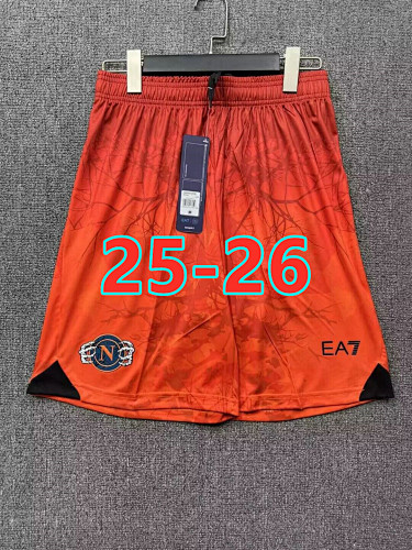 25-26 Napoli Special Fans Version Shorts S-2XL