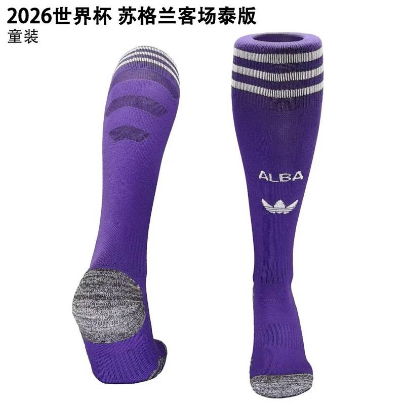 Scotland Away Adult Kids Socks
