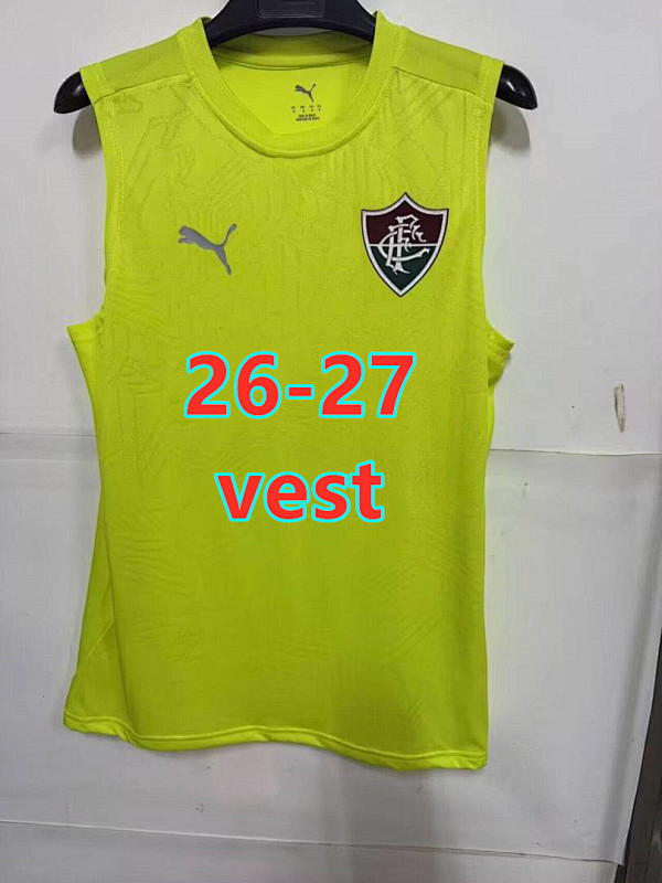 26-27 Fluminense Training Vest S-4XL