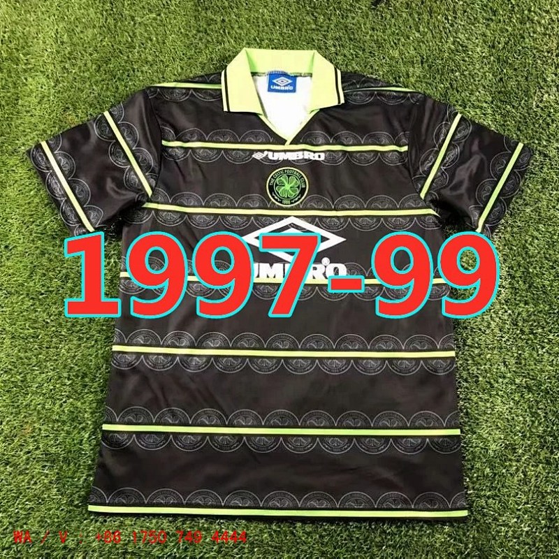 Celtic Retro Away Jersey S-2XL