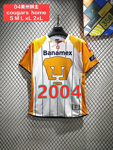 Pumas Unam Home Retro Jersey S-2XL