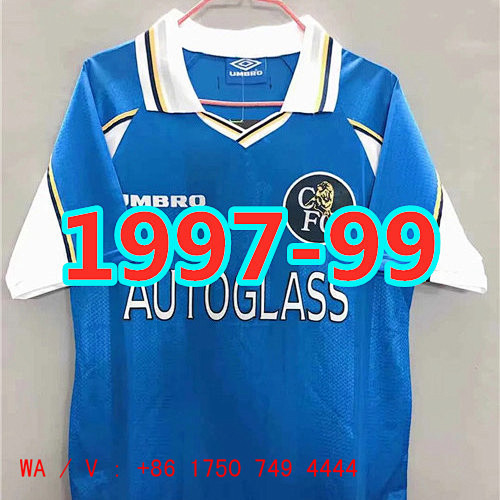 Chelsea Retro TopThai Quality Home Jersey S-2XL