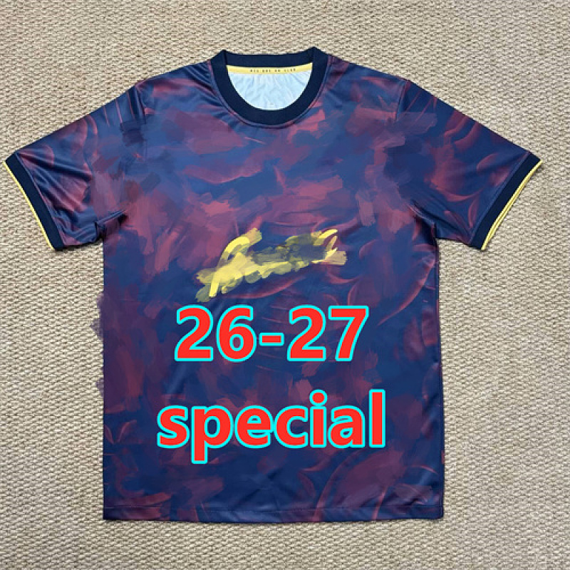 26-27 Barcelona Special Fans Version Jersey S-4XL