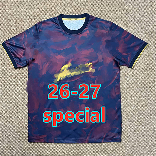 26-27 Barcelona Special Fans Version Jersey S-4XL