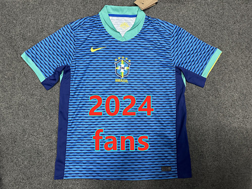 Brazil Away Fans Version Jersey S-4XL