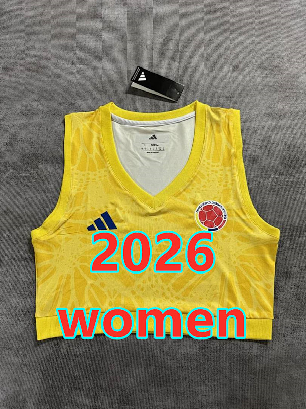 Colombia Home Women Vest Jersey S-2XL