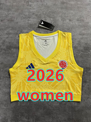 Colombia Home Women Vest Jersey S-2XL