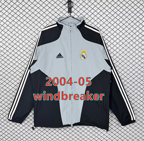 Real Madrid Retro Windbreaker S-2XL