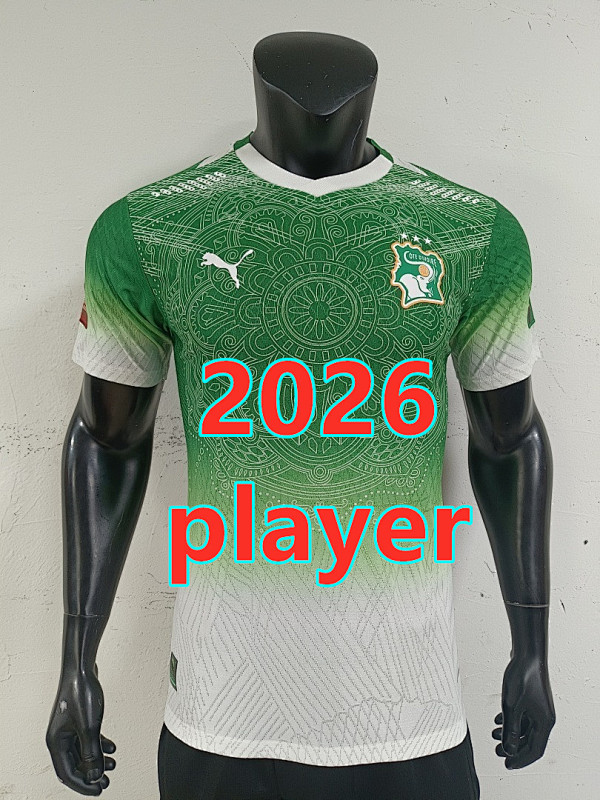 Cote D'Ivoire Special Player Version Jersey S-2XL