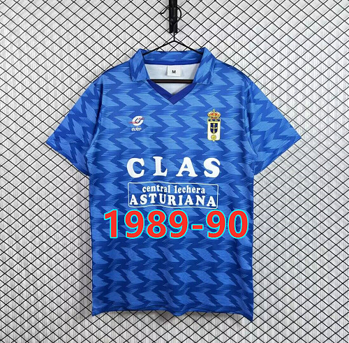 Real Oviedo Home Retro Fans Version Jersey S-2XL