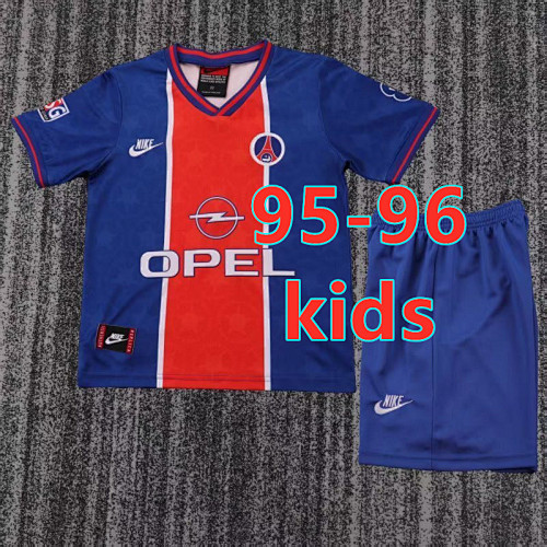 Balenciaga 95-96 Paris Psg Home Retro Kids Kit 16 -28