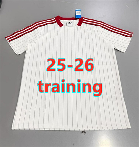 25-26 Manchester United Training Fans Version Jersey S-2XL