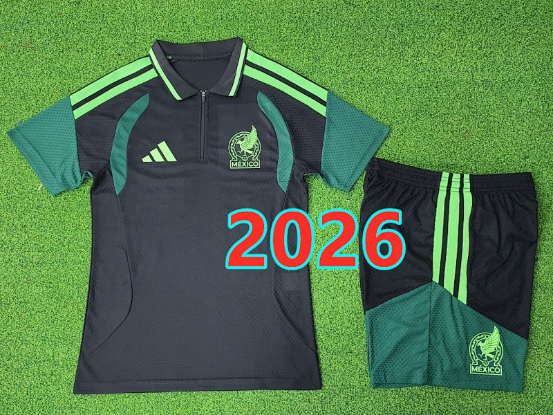 Mexico Player Short Sleeve+shorts Kit S-2XL