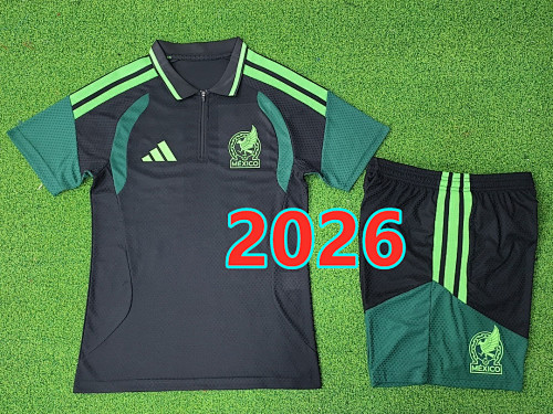 Mexico Player Short Sleeve+shorts Kit S-2XL