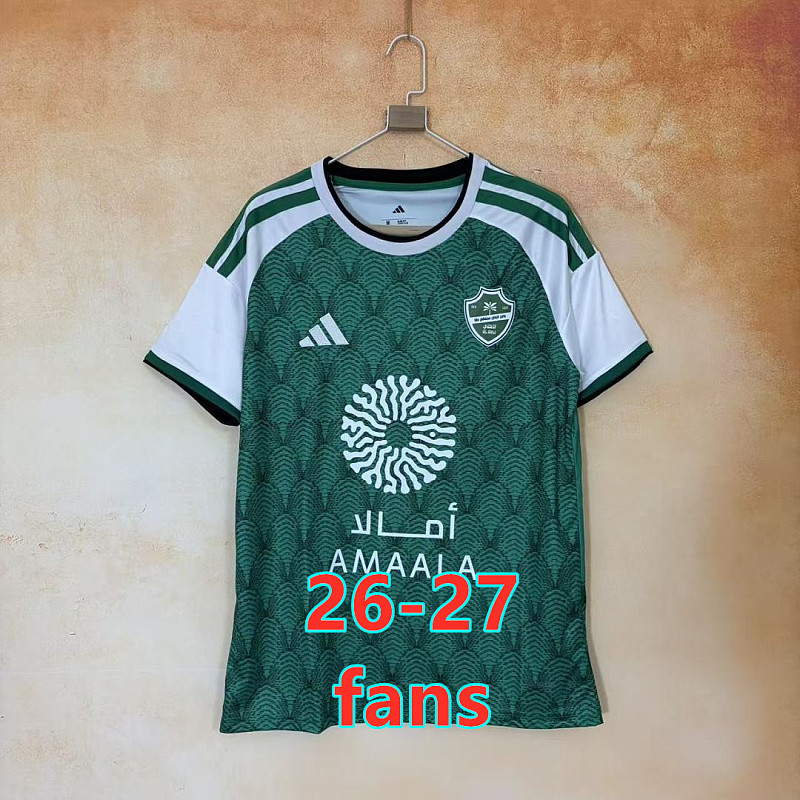 26-27 Al-Ahli Saudi Home Fans Version Jersey S-2XL