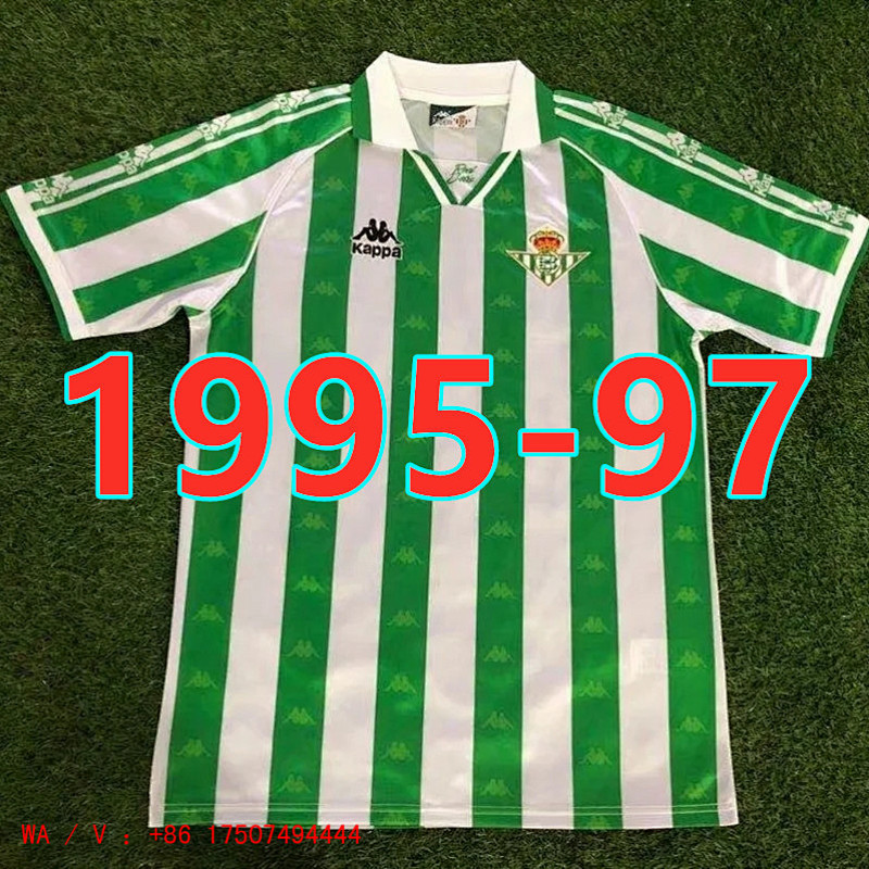 Real Betis Retro TopThai Quality Home Jersey S-2XL