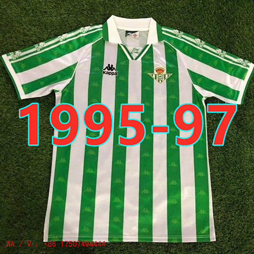 Real Betis Retro TopThai Quality Home Jersey S-2XL