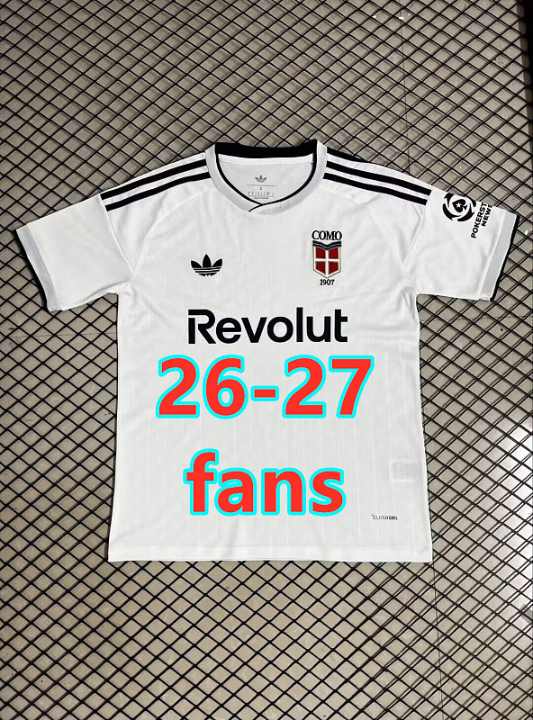 26-27 Como Away Fans Version Jersey S-4XL