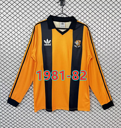 Hull City Home Retro Fans Version Long Jersey S-2XL