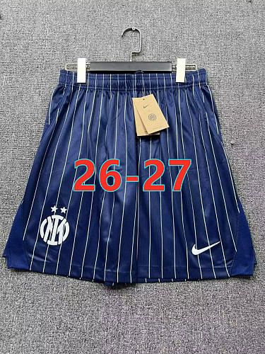 26-27 Inter Milan Away Fans Version Shorts S-2XL