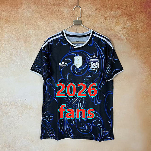 Argentina Away Fans 4 Teams Jersey S-4XL 4