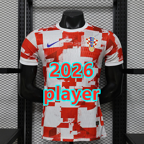 Croatia Specialy Player Version Jersey S-2XL