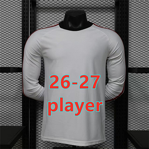 26-27 Manchester United Retro Player Long Sleeve Jersey S-3XL