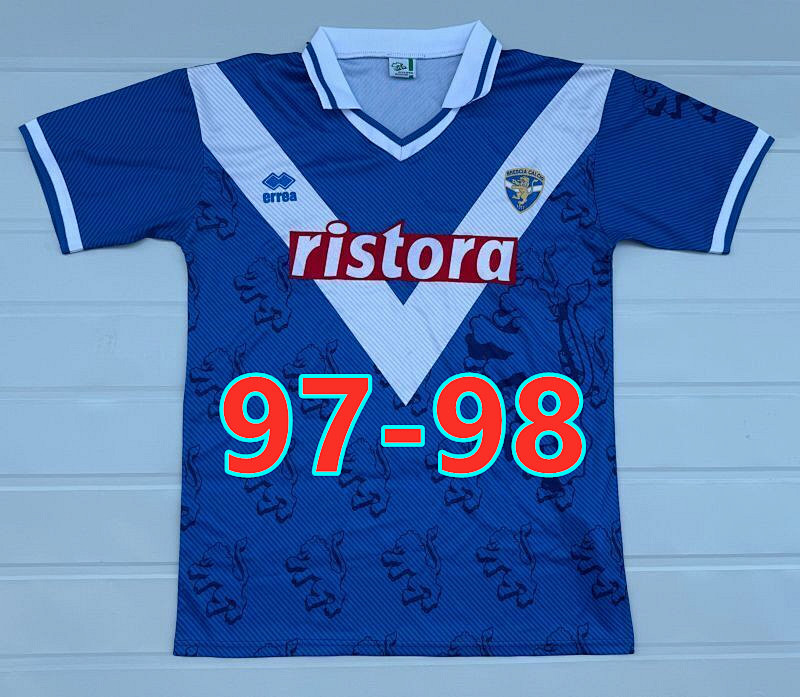 97-98 Brescia Calcio Home Retro Jersey S-2XL