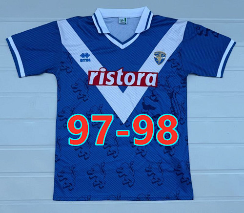 97-98 Brescia Calcio Home Retro Jersey S-2XL