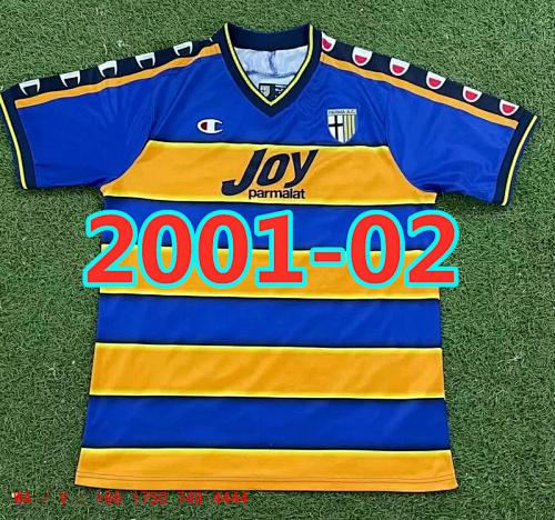 Parma Retro S-2XL Home Jersey