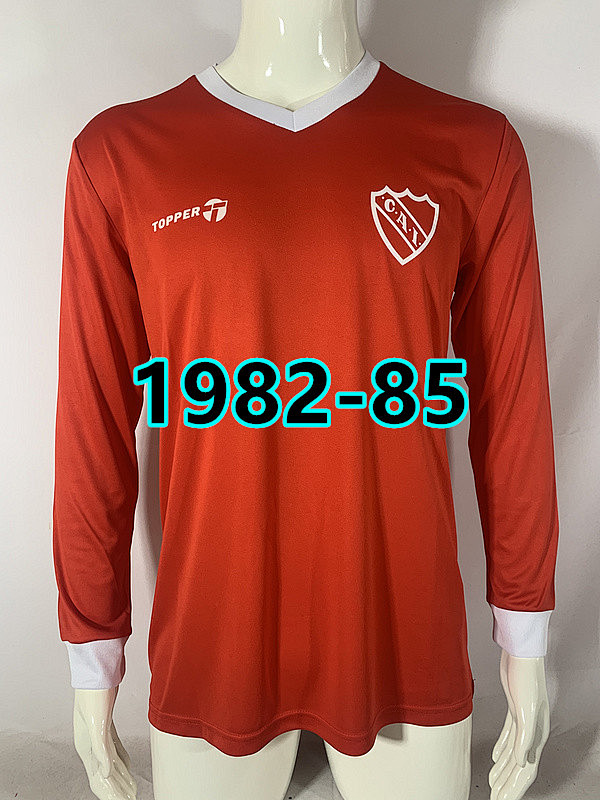 Atlético Independiente Home Retro Long Jersey S-2XL
