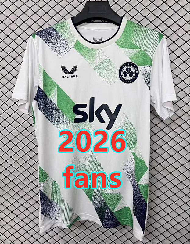 Ireland Away Fans Version Jersey S-4XL
