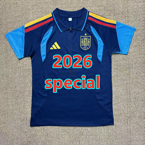 Spain Special Fans Version Jersey S-2XL Polo