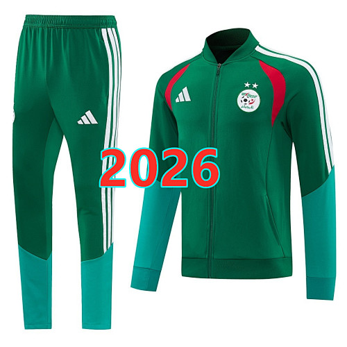 Algeria Long Zipper Jacket S-2XL