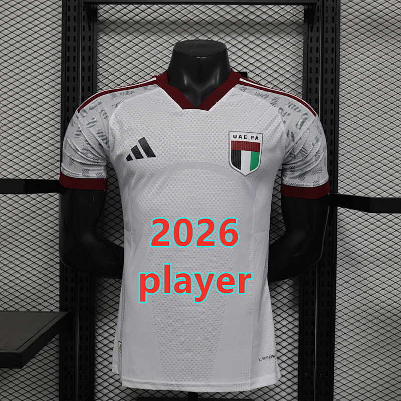 Uae Home Player Version Jersey S-2XL