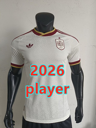 Spain Away Player Version Jersey S-4XL