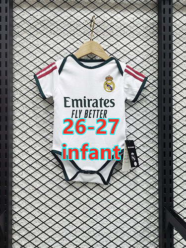 26-27 Real Madrid Home Infant Jersey 9M-12M BB