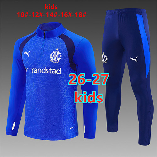 26-27 Marseille Kids Long Sleeve Tracksuit 10 -18