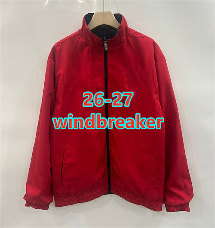 26-27 Manchester United Embroidery Reversible Windbreaker S-3XL