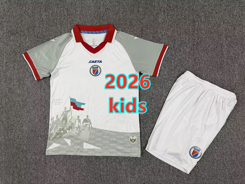 Haïti Away Kids Jersey+shorts Kit 16 -28