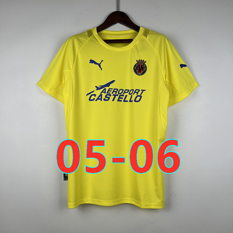 Villarreal 05-06 Retro Home Jersey S-2XL