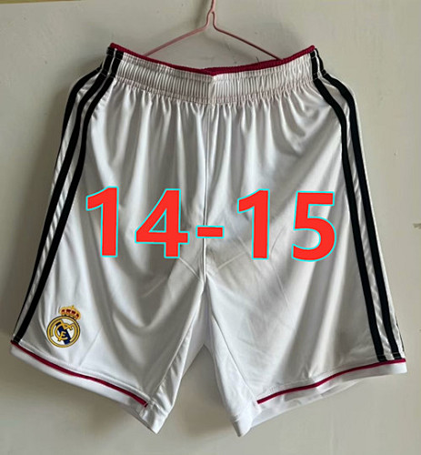Real Madrid 14-15 Retro Home Shorts S-Xxl