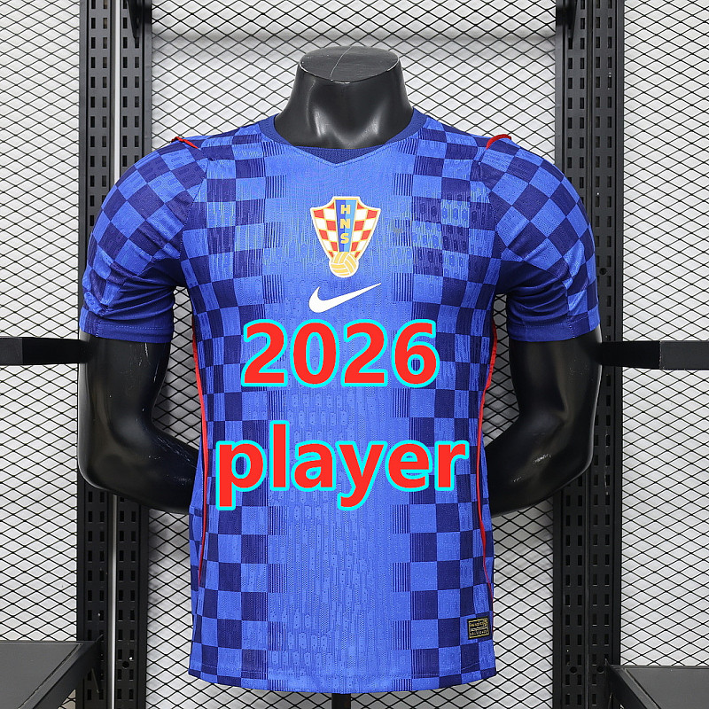 Croatia Away Player 32 Teams Jersey S-2XL 32